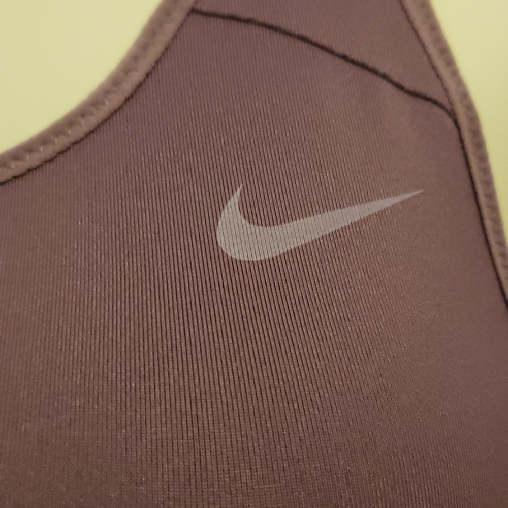 Nike Dri-Fit XS Purple Racerback Sports Bra - Picture 3 of 7